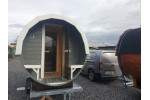 Luxury Barrel Sauna 3.5m on Trailer